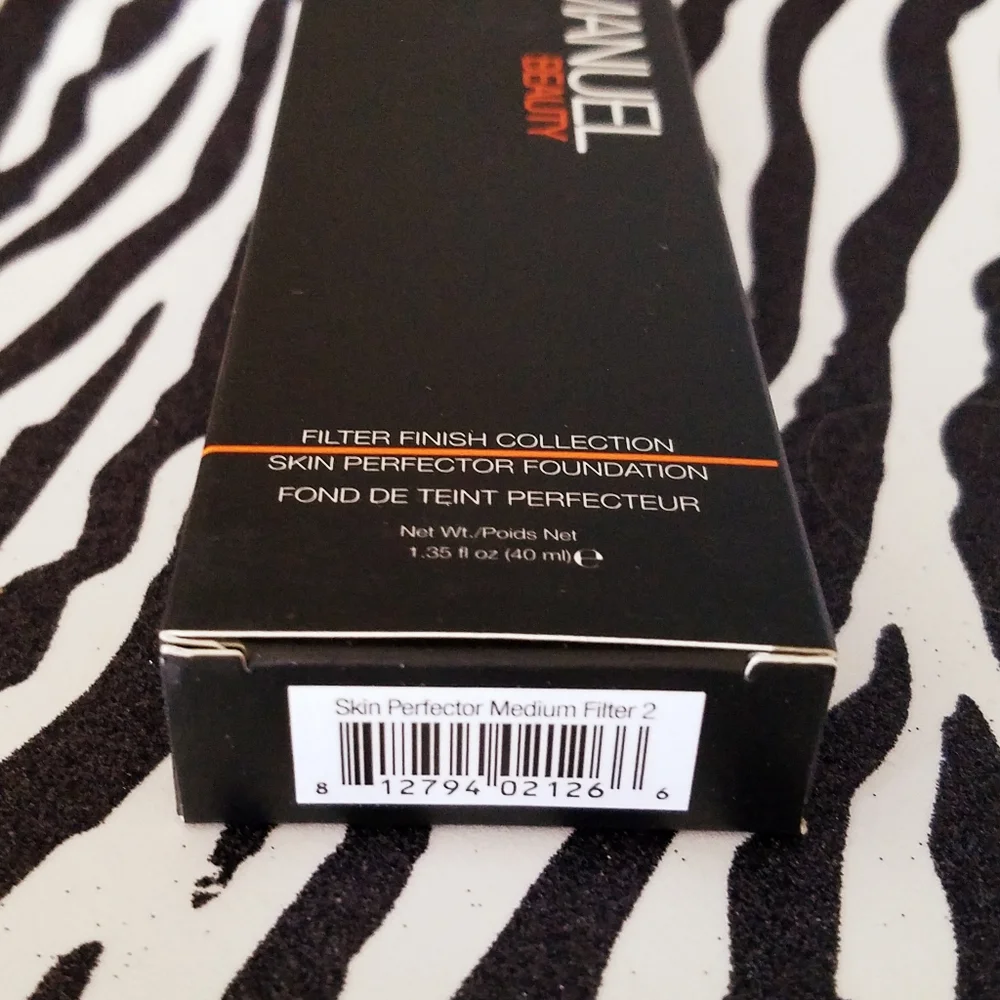 Set of 2 Jay Manuel Filter Finish‎ Skin Perfector Foundation Medium Filter 2